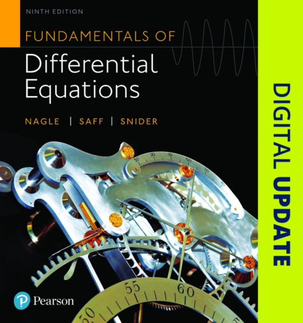 Fundamentals of Differential Equations, Hardback Book