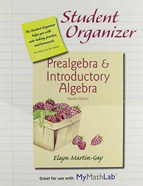 Student Organizer for Prealgebra & Introductory Algebra, Paperback / softback Book