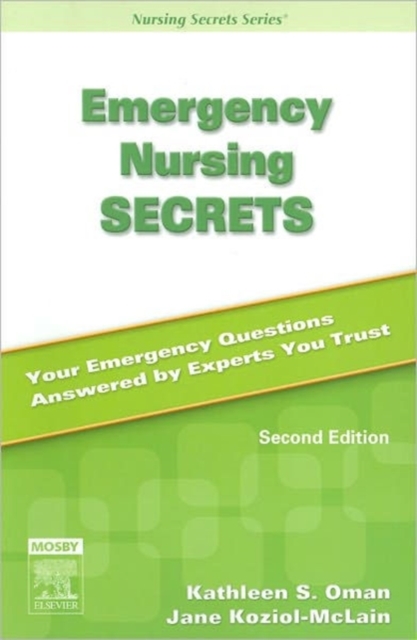 Emergency Nursing Secrets, Paperback Book