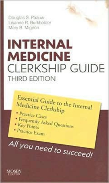 Internal Medicine Clerkship Guide, Paperback Book