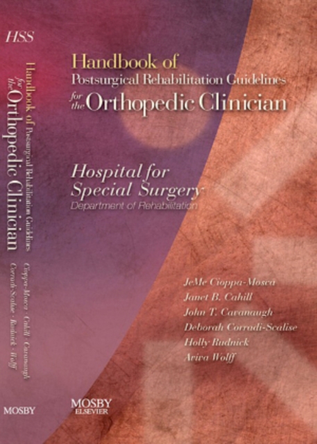 Handbook of Postsurgical Rehabilitation Guidelines for the Orthopedic Clinician - E-Book, EPUB eBook