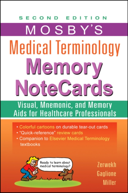Mosby's Medical Terminology Memory NoteCards, Spiral bound Book