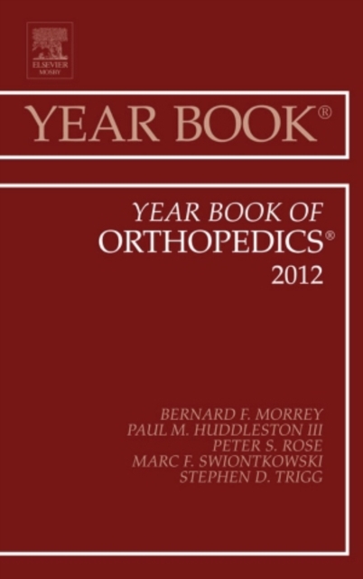 Year Book of Orthopedics 2012 : Volume 2012, Hardback Book