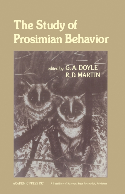 The Study of Prosimian Behavior, PDF eBook