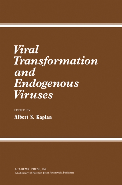 Viral Transformation and Endogenous Viruses, PDF eBook