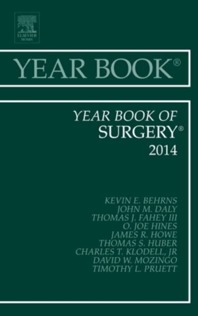 Year Book of Surgery 2014, Hardback Book