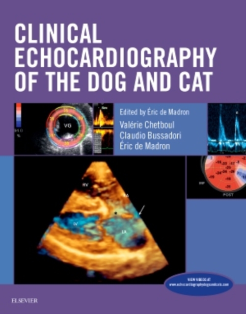 Clinical Echocardiography of the Dog and Cat, Hardback Book