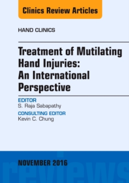 Treatment of Mutilating Hand Injuries: An International Perspective, An Issue of Hand Clinics : Volume 32-4, Hardback Book