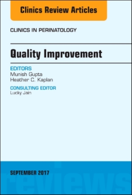 Quality Improvement, An Issue of Clinics in Perinatology : Volume 44-3, Hardback Book