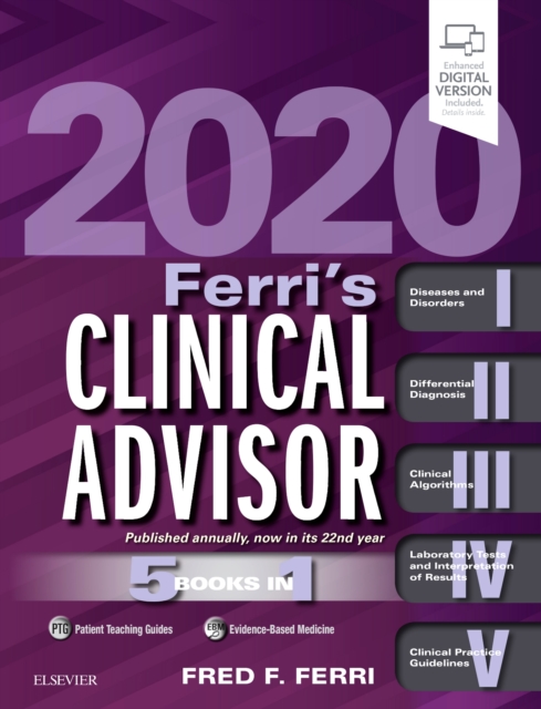 Ferri's Clinical Advisor 2020 : 5 Books in 1, Hardback Book