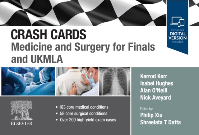 Crash Cards: Medicine and Surgery for Finals and UKMLA : Crash Cards: Medicine and Surgery for Finals and UKMLA - E-Book, EPUB eBook