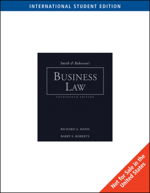 Smith and Roberson's Business Law, International Edition, Paperback / softback Book