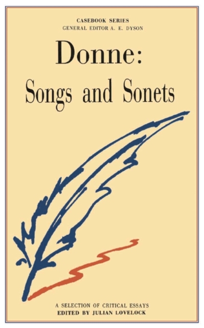 Donne: Songs and Sonnets, Paperback / softback Book