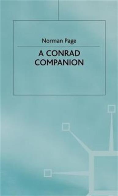 A Conrad Companion, Hardback Book