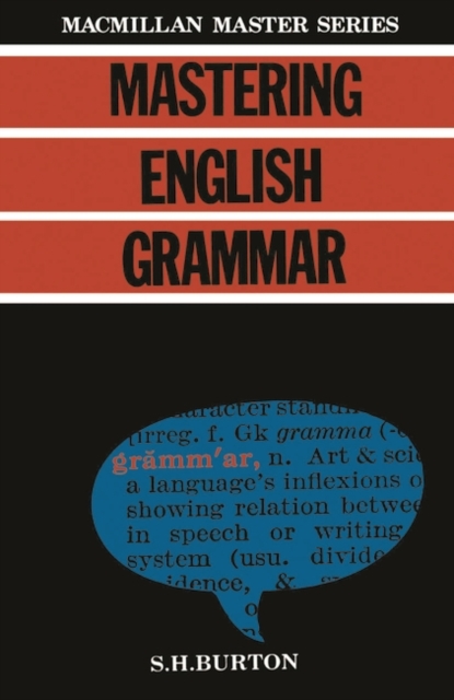 Mastering English Grammar, Paperback / softback Book