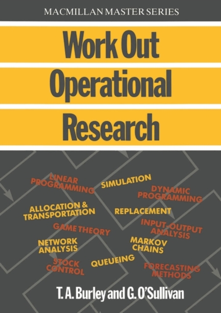 Work Out Operational Research, Paperback / softback Book