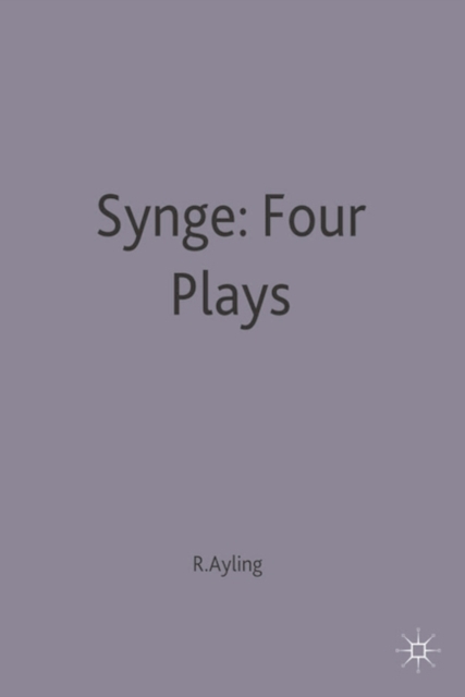 Synge: Four Plays, Paperback / softback Book