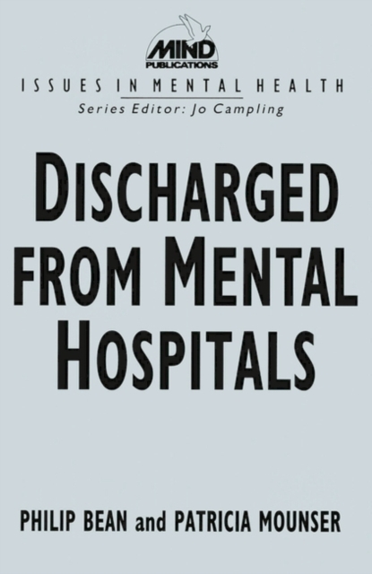 Discharged from Mental Hospitals, Paperback / softback Book