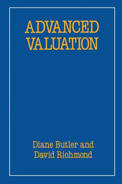 Advanced Valuation, Paperback / softback Book