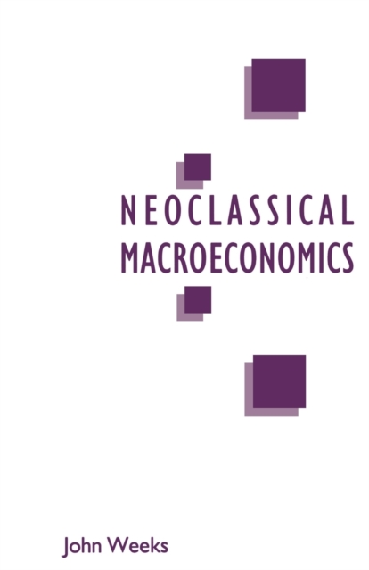 A Critique of Neoclassical Macroeconomics, Paperback / softback Book