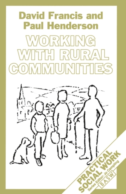 Working with Rural Communities, Paperback Book