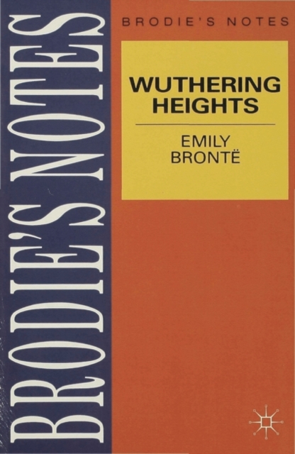 Bronte: Wuthering Heights, Paperback / softback Book