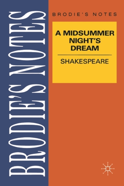 Shakespeare: A Midsummer Night's Dream, Paperback / softback Book