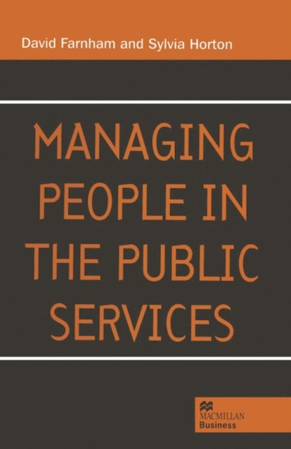 Managing People in the Public Services, Paperback / softback Book