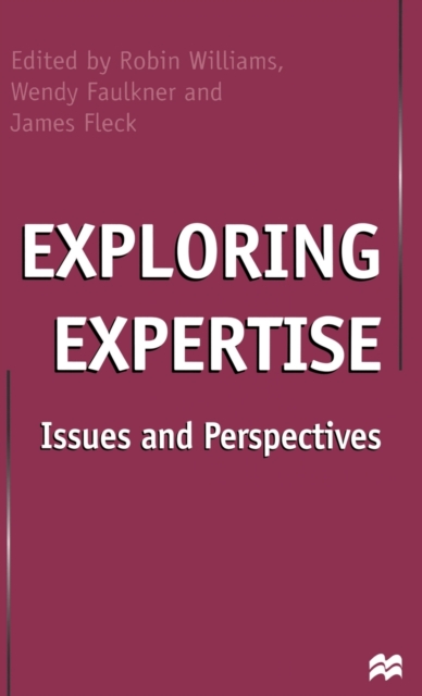 Exploring Expertise : Issues and Perspectives, Hardback Book