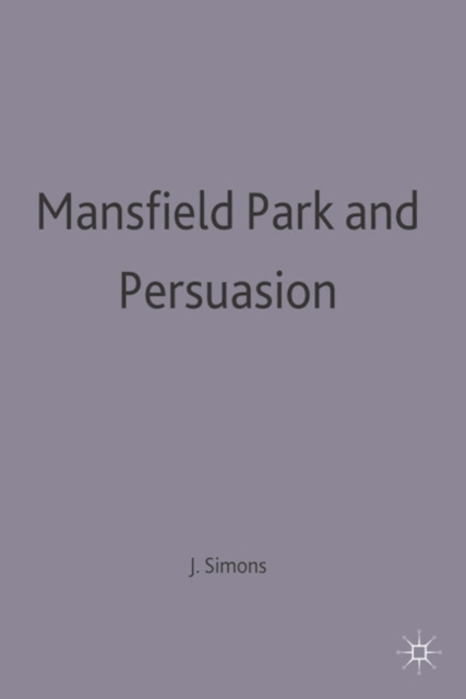 Mansfield Park and Persuasion, Paperback / softback Book