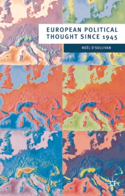European Political Thought since 1945, Hardback Book