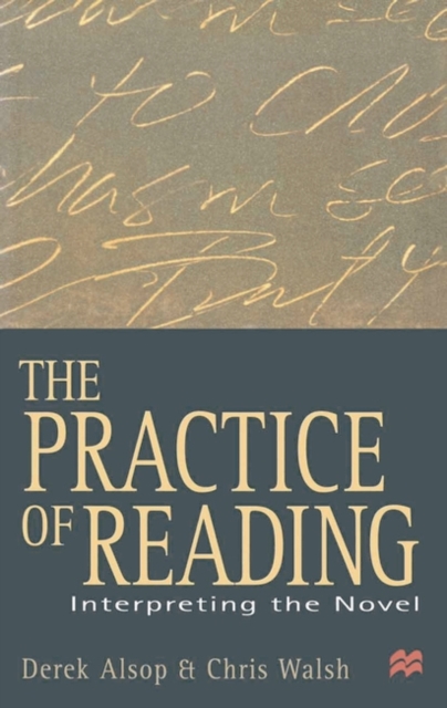The Practice of Reading : Interpreting the Novel, Paperback / softback Book