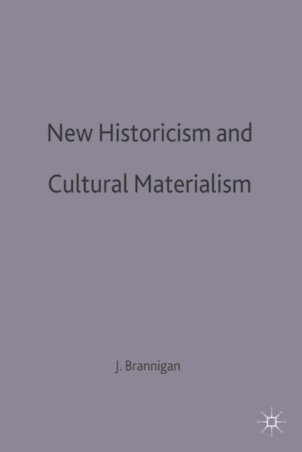 New Historicism and Cultural Materialism, Paperback / softback Book