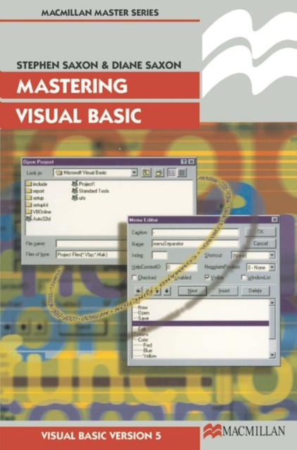 Mastering Visual Basic, Paperback / softback Book