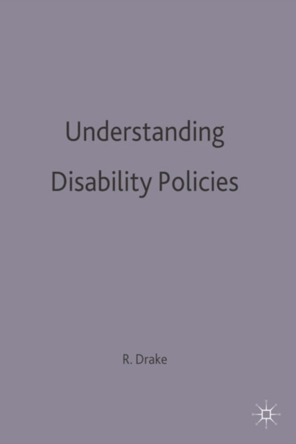 Understanding Disability Policies, Hardback Book