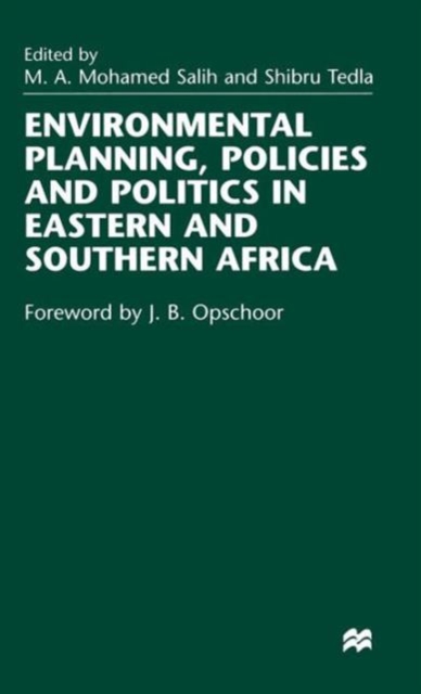 Environmental Planning, Policies and Politics in Eastern and Southern Africa, Hardback Book