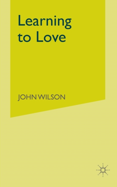 Learning to Love, Paperback / softback Book