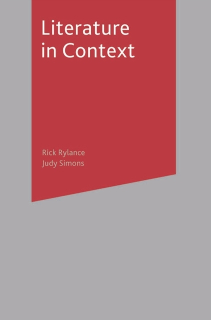 Literature in Context, Paperback / softback Book