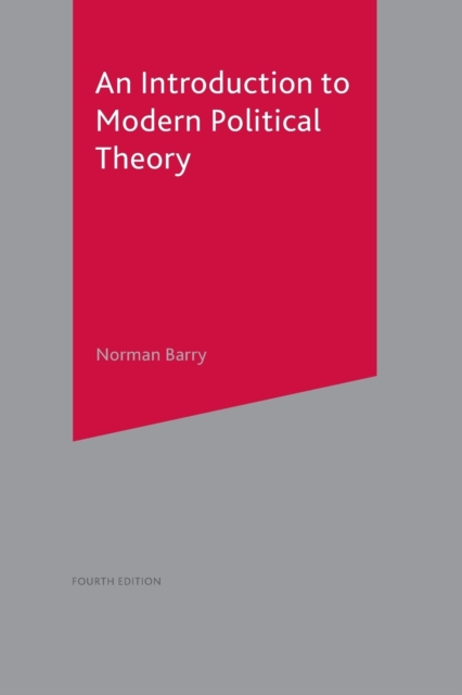 An Introduction to Modern Political Theory, Paperback / softback Book