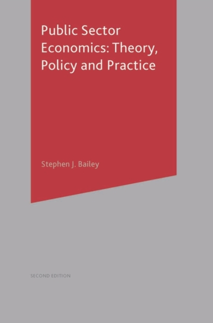 Public Sector Economics : Theory, Policy, Practice, Paperback / softback Book