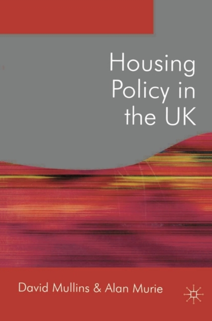 Housing Policy in the UK, Hardback Book