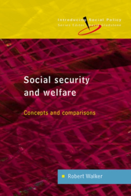 Social Security and Welfare: Concepts and Comparisons, Paperback / softback Book