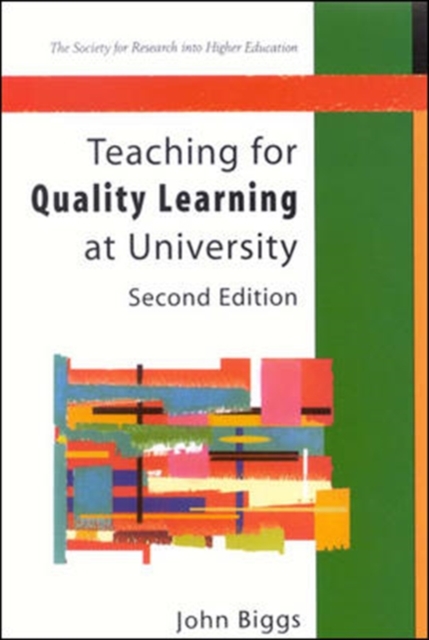 Teaching for Quality Learning at University, Hardback Book