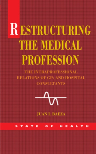 Restructuring the Medical Profession: The Intraprofessional Relations of GPs and Hospital Consultants, Paperback / softback Book