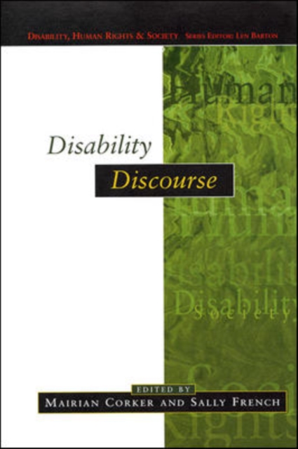 Disability Discourse, PDF eBook