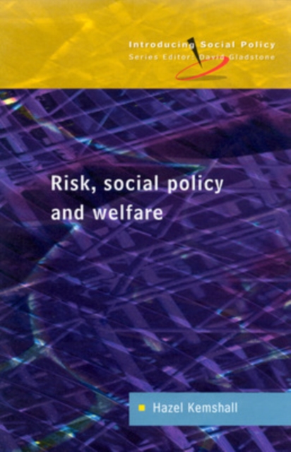 Risk, Social Policy and Welfare, PDF eBook