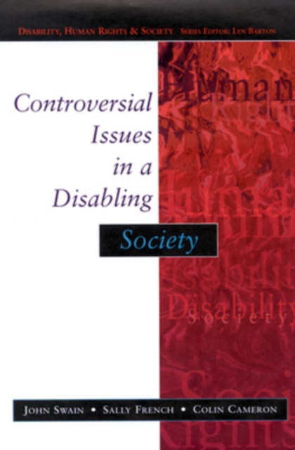 Controversial Issues In A Disabling Society, PDF eBook