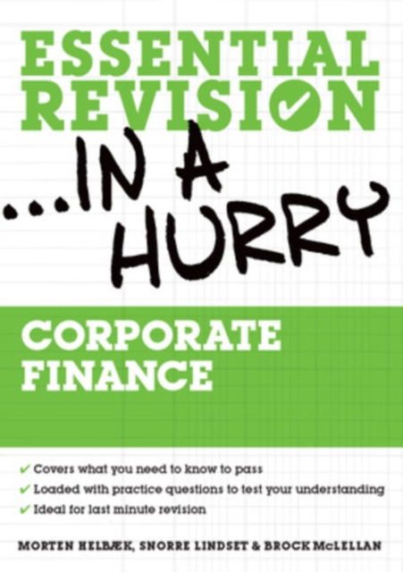 Corporate Finance, Paperback / softback Book