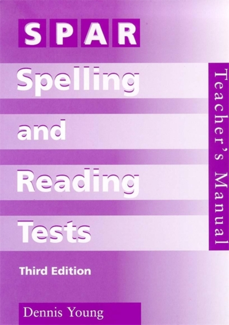 SPAR (Spelling & Reading Tests) Reading Test B : Reading Test B Form B, Loose-leaf Book