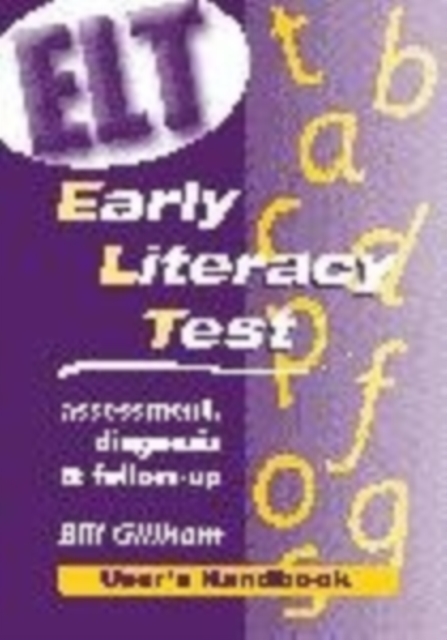 Early Literacy Test Specimen Set : Assessment, Diagnosis and Follow-Up Specimen Set, Loose-leaf Book
